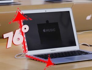 Apple Store’larda MacBook Ekranlarının Ebediyen 76 Derecelik Açıyla Durmasının Buram Buram Taktik İçeren Sebebi