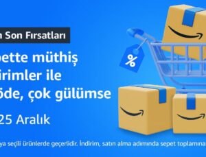 Amazon’un “Yılın Son Fırsatları” Kampanyası Başladı: Birçok Kategoriden Eser İndirime Girdi!