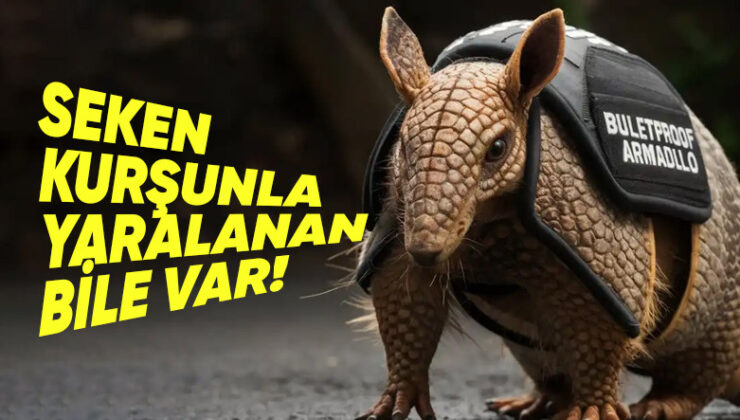 Armadilloların Derisi Nasıl Oluyor da Kurşun Geçirmiyor ve Sektiriyor? Üzgünüz Ancak Denenmiş!