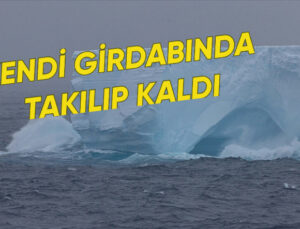 Dünyanın En Büyük Buzdağı, Dev Bir Girdaba Hapsoldu