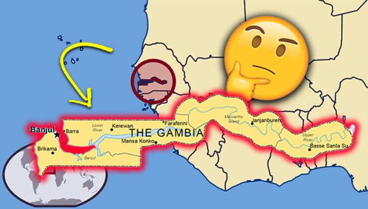 Gambiya’nın Hudutları Neden Bu türlü Garip Bir Biçimde Senegal’in Tam Ortasından Geçiyor?