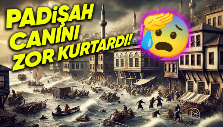 Osmanlı Periyodunda Yaşanan, Yasal Sultan Süleyman’ın Bile Canını Güç Kurtardığı 1563 İstanbul Sel Felâketi