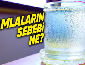 Soğuk Bir İçeceğin Dolu Olduğu Bardağın Dışı Neden Bir Mühlet Sonra Islanmaya Başlıyor?