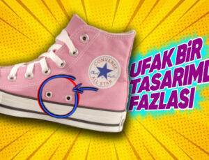 Converse’lerin Yanlarında Neden 2 Tane Fazladan Ayakkabı Bağcığı Deliği Var?