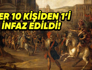 Roma Ordusundaki Askerlere Verilen Gelmiş Geçmiş En Ağır, Adaletsiz ve Dehşetli Ceza: Ondalık Kesme