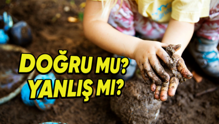 Çocukların Topraklık Alanlarda Oynamalarına Müsaade Vermek Gerçek mu? Bu Sayede Bağışıklık Sistemleri Sahiden de Güçleniyor mu?