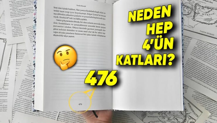 Okuduğumuz Tüm Kitapların Sayfa Sayısı 4’ün Katlarıyla Bitiyor: Pekala Ancak Neden Bu türlü Bir Kural Var?