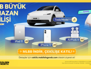 Mobile Legends: Bang Bang’den Ramazan’a Özel Çekiliş: Tesla Model Y, iPhone 17’ler ve Daha Fazlası Dağıtılıyor