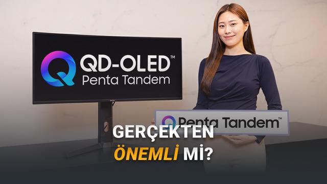 Samsung Yeni OLED Monitör Teknolojisi ‘QD-OLED Penta Tandem’i Tanıttı