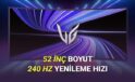 LG, Her Oyuncunun İsteyeceği 52 inç 240 Hz’lik Devasa Oyuncu Monitörünü Tanıttı