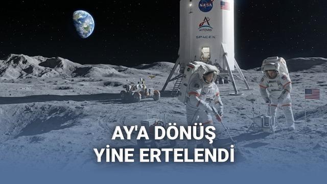 NASA, 2027’de Ay’a İnsan İndirmekten Vazgeçti