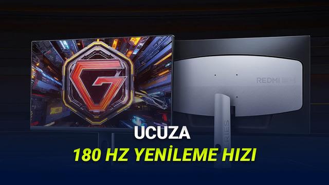 Çok Ucuza 2K 180 Hz Üzere Özellikler Sunan Oyuncu Monitörü Redmi G24Q Tanıtıldı