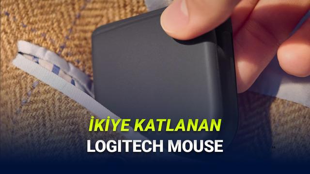 Logitech, Katlanıp Cebinize Rahatça Girebilecek Mouse Geliştiriyor!