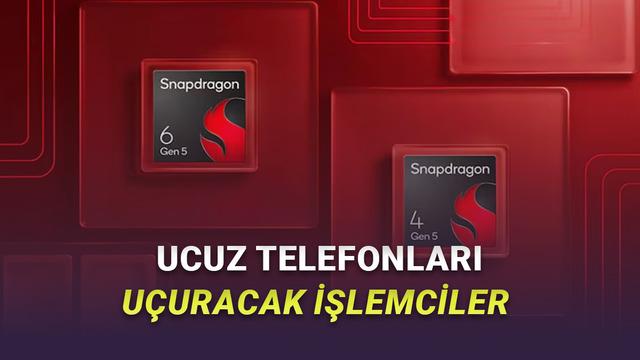 Orta Segment Telefonları Uçuracak Snapdragon 6 Gen 5 ve Snapdragon 4 Gen 5 Tanıtıldı