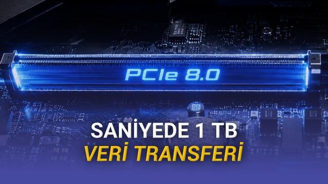 Saniyede 1 TB Data Aktarabilecek PCIe 8.0’ın Birinci Taslağı Yayınlandı