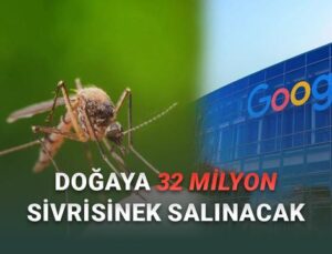 Google Tabiata 32 Milyon “Özel” Sivrisinek Salacak: Pekala Sebep?