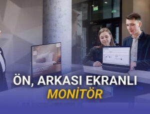 Phillips, Hem Gerisinde Hem Önünde Ekran Olan Monitör Tanıttı