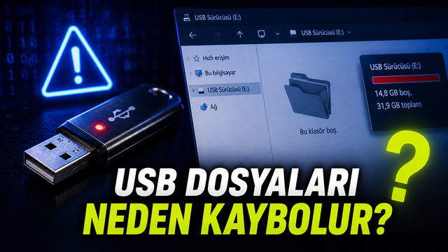 ‘USB Bellek Dolu Görünüyor Lakin Evraklar Yok’ Sorunu Nasıl Çözülür?