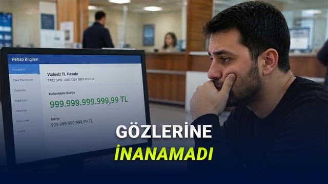 Van’da Akılalmaz Olay: Bir Vatandaşın Banka Hesabına 999.999.999.999,99 TL Para Gönderildi!