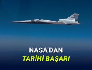 NASA’nın “Sessiz” Süpersonik Uçağı X-59 Ses Suratını Aşmayı Başardı